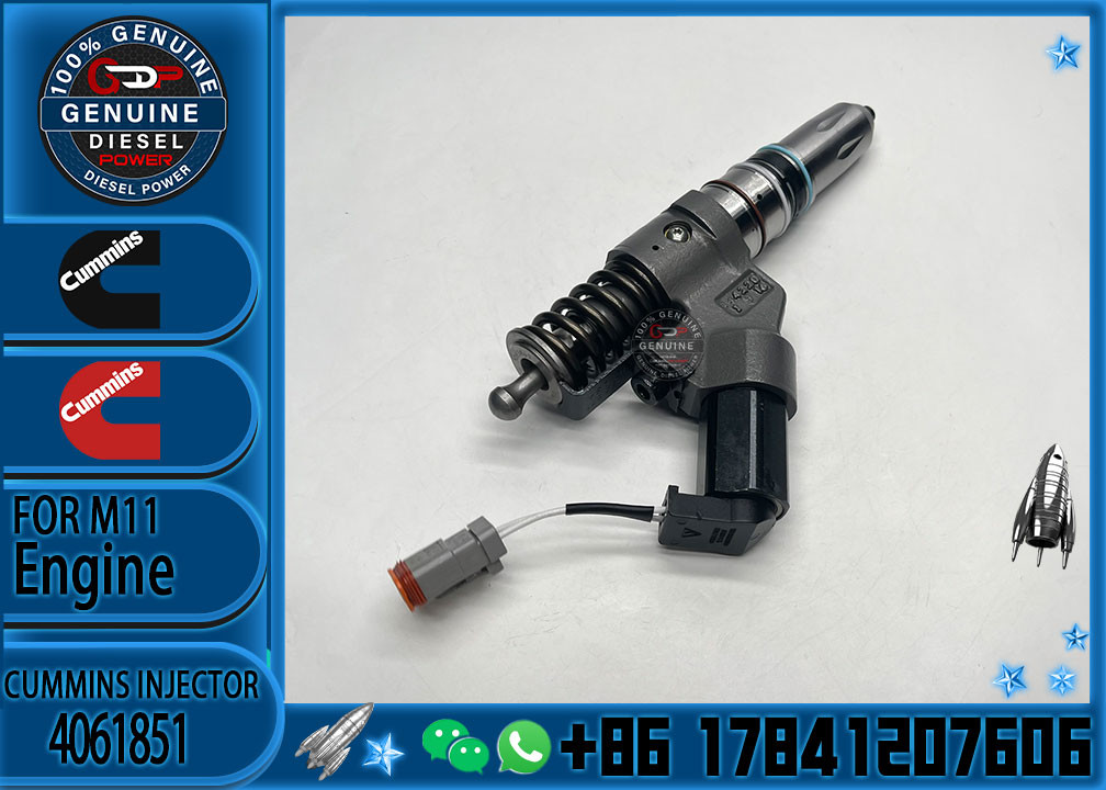 Diesel Fuel Injector 4903319 4061851 4026222 Cum mins 4903472 3411756 4902921 For Cummins ISM11 QSM11 ISM M11 Engine