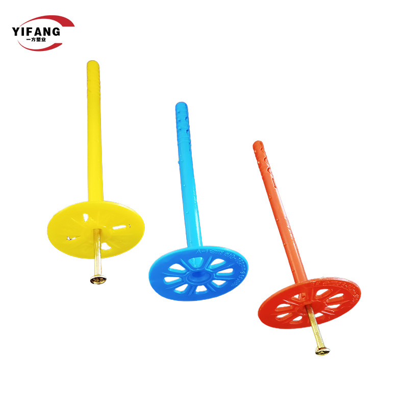 High Bearing Capacity Plastic Insulation Anchors With 50mm / 55mm / 60mm Disc