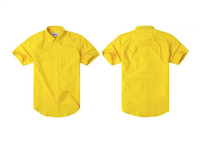 Soft Material Custom Teen School Uniform , Short Sleeve Casual School Uniform Shirts