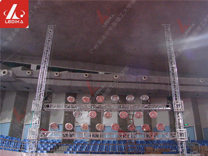 Hot Sell Spigot Goal Post Type Tower Show Truss For Lighting and Speaker Sound