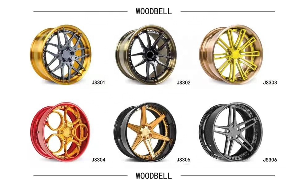 18 19 20 21 aviation aluminum 6061 double biplate forging custom car wheel pcd5x114.3 forged car wheel
