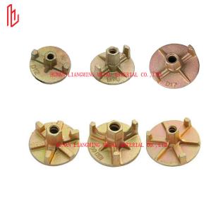 China Formwork Tie Rod Wing Nut Ductile Iron Casting Diameter 12mm 15mm 20mm wholesale