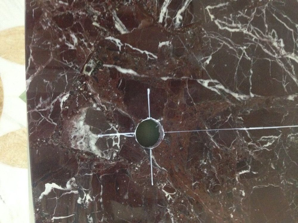 Rosso Levanto Marble Stone Slab With White Veins Stone Natural Countertop Purple Red