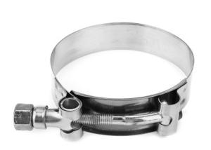 China 0.5mm Polished Heavy Duty 51-59mm Stainless Steel T Bolt Clamp wholesale