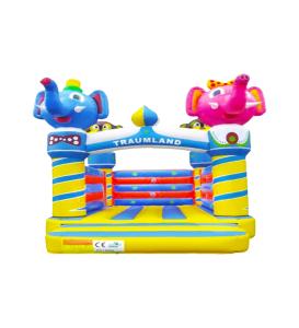 China Elephant Inflatable Small Jumping Buncy House For Childrens wholesale