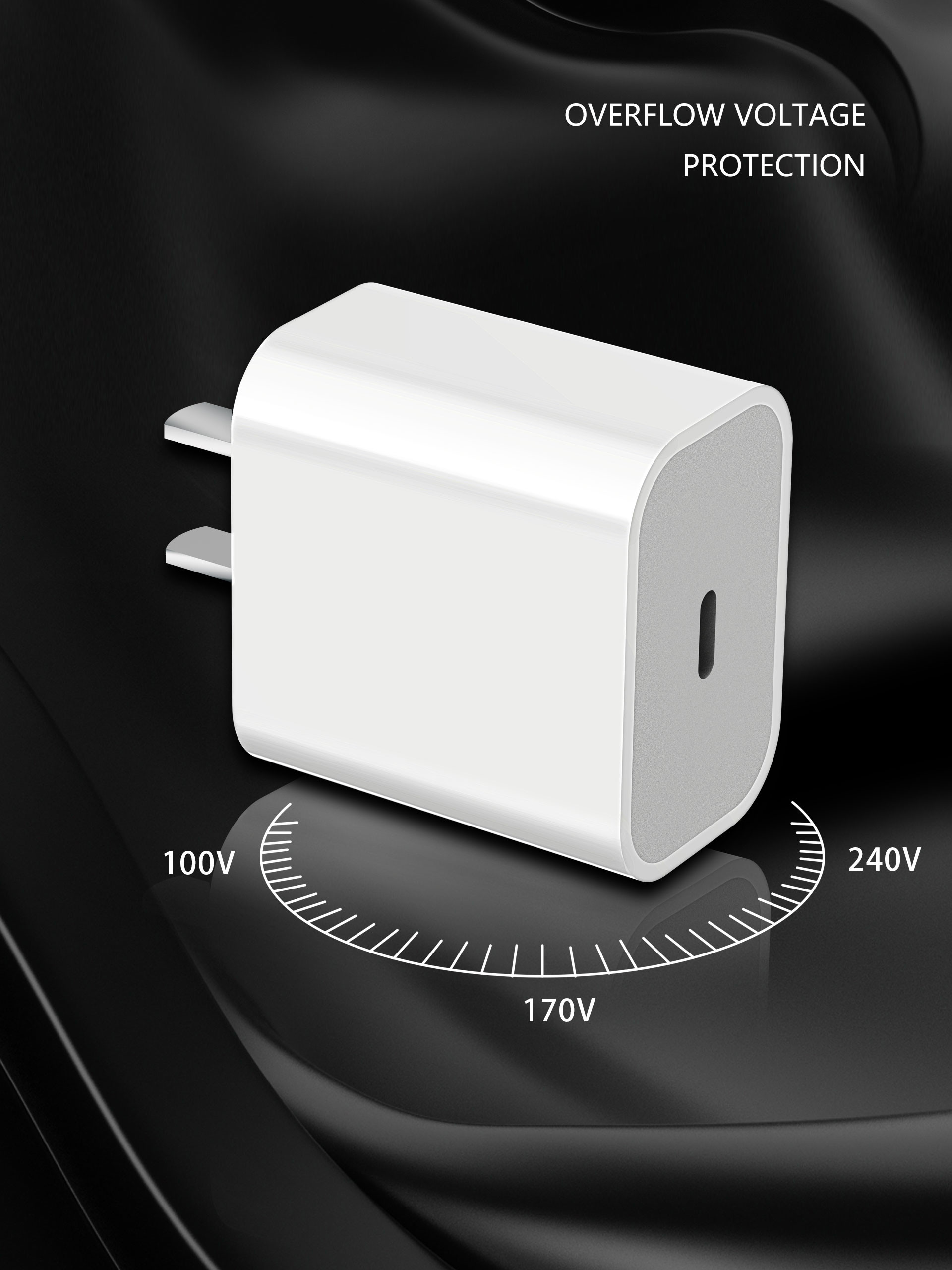 CE Portable Power Adapter , 20W PD Ipad Pro Fast Charger