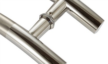 SUS304 Stainless Steel H Type Glass Door Handle Sample 1-3 Working Days Finish SSS/PSS