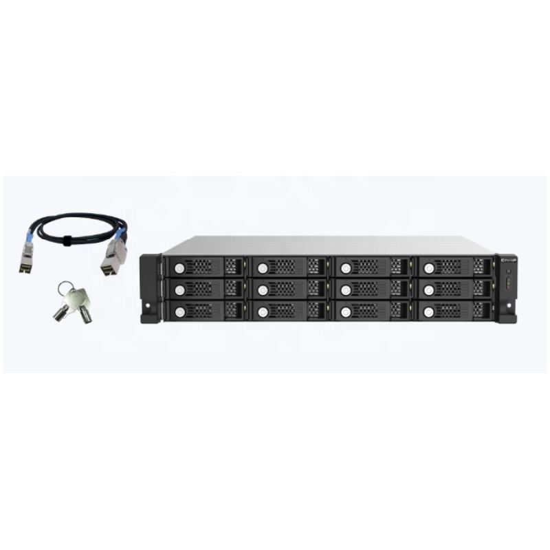 12-Bay SAS Storage Expansion Device TL-R1220Sep-RP Stock and USB Interface for High Capacity Storage Solution