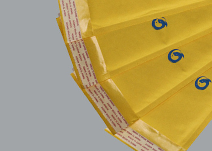 PE Bubble Material Kraft Padded Envelopes Safe For Shipping Certificates