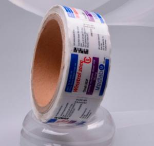 China High Temperature Prescription Bottle Label Waterproof wholesale