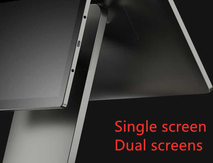 10 Inch Second Screen Android POS Bluetooth Connectivity And 15.6 Inch Display