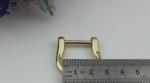 Nickel Plated Metal D Ring Buckle Bag Fittings,18MM Zinc Alloy D-ring For