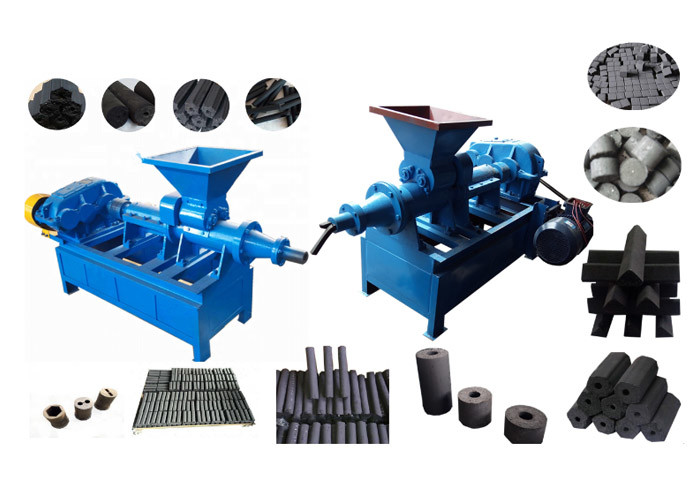 2 Ton Per Hour Charcoal Powder Screw Press Briquetting Machine