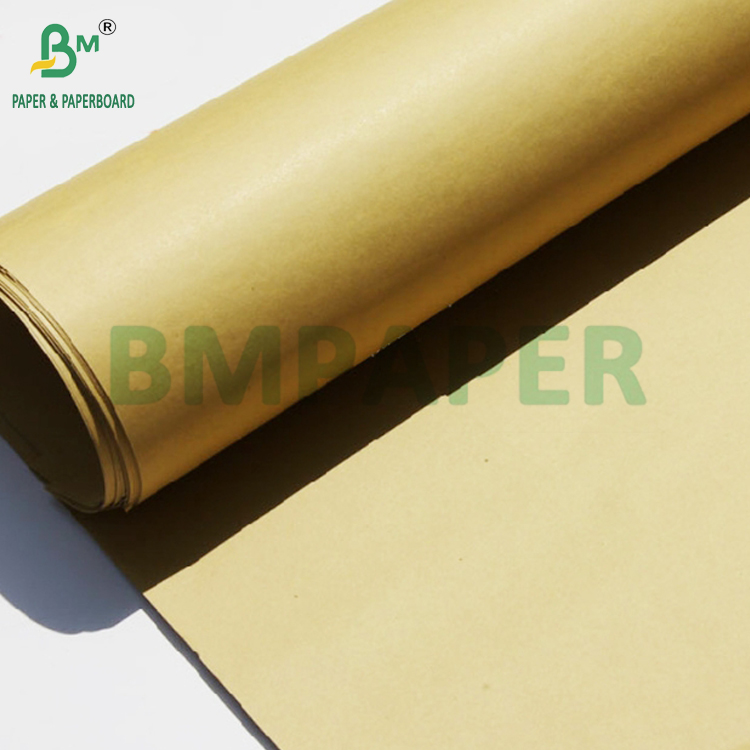 70gsm 80gsm Unbleached Kraft Paper For Envelope High Break Resistant 70 x 100cm