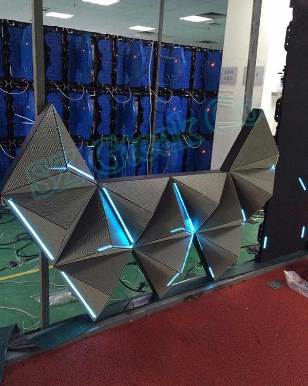 SMD indoor full color video led screen dj booth display for nightclub bar