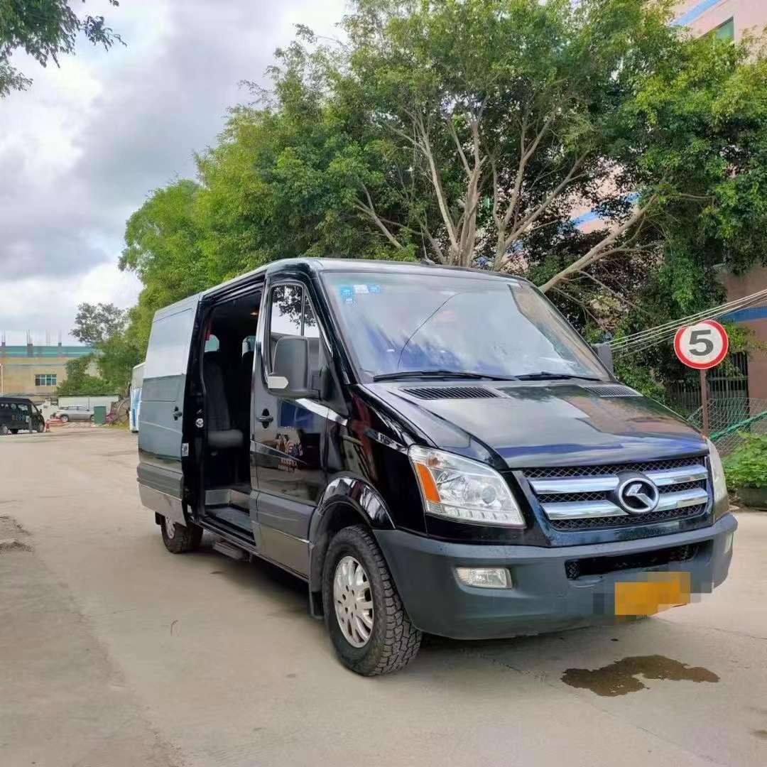 King Long Used 15 Passenger Buses Jinbei 2nd Hand Minibus Left Hand Drive