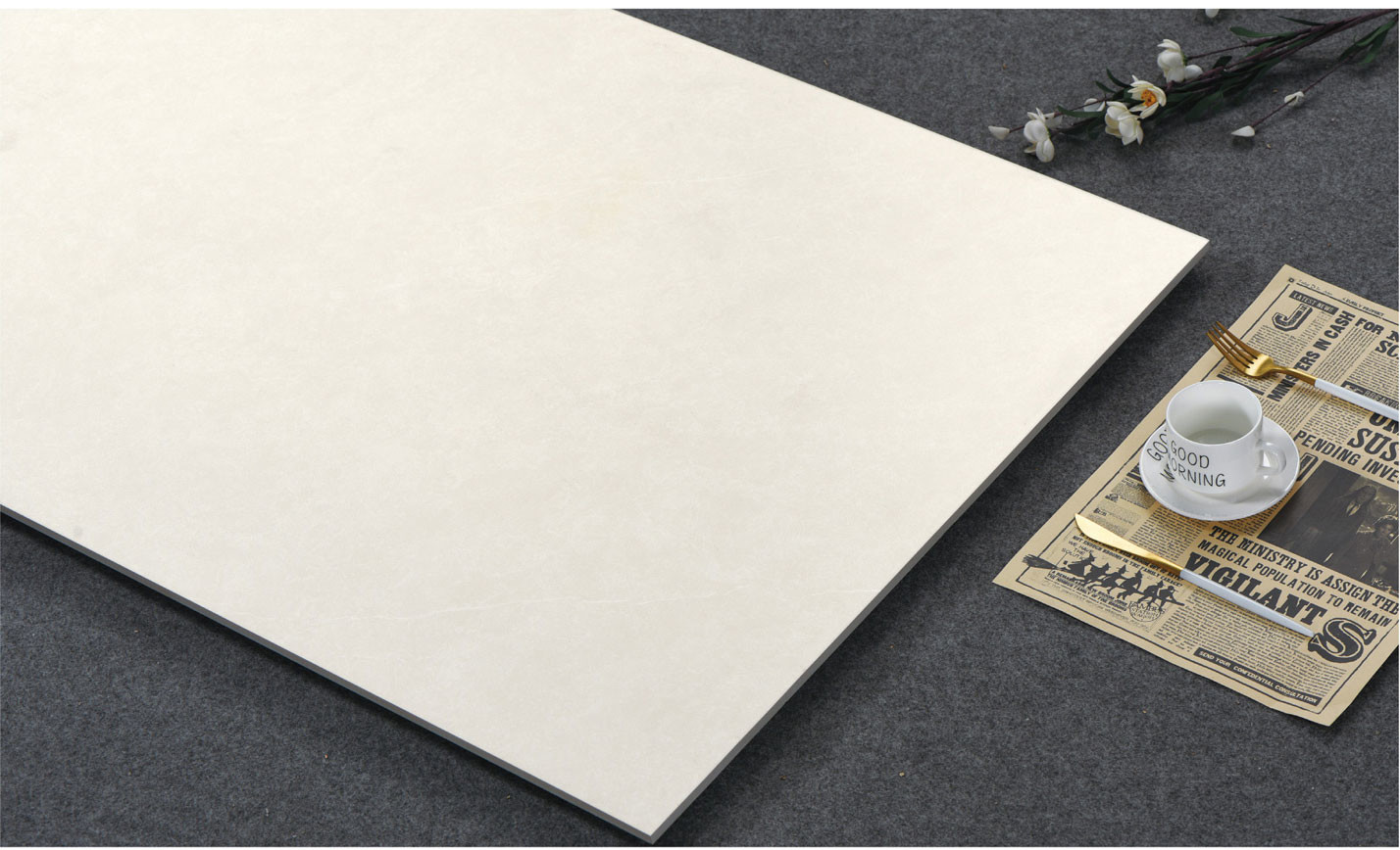 Interior Wall Non-Slip Baby Face Porcelain Tile 600x1200mm Beige Rectangle Tiles For House Design