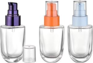 China Accurate Dosage 0.23 /-0.02ml Cosmetic Pump Bottle Screen Printing wholesale