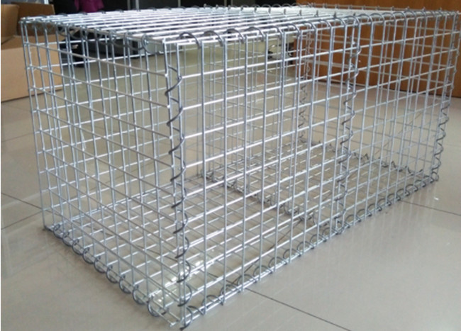 4.0x1.0x0.5M 3m Length Welded Gabion Mesh 5 Mm Dia Wall Garden Edging