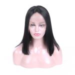 Pure Virgin Hair Lace Wigs / Lace Front Wigs For Black Women Silk Straight