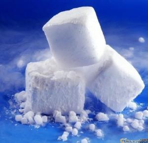 China 3mm 19mm Solid Co2 Ice Cubes For Drinks wholesale