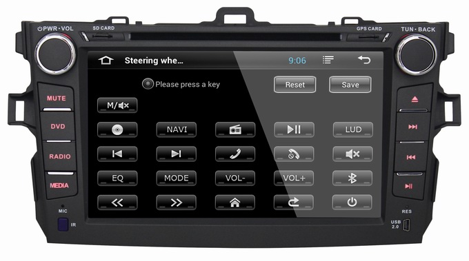 Ouchuangbo Car GPS Navi DVD Android 4.2 for Toyota Corolla 2008-2011 Stereo Radio Player OCB-8812B
