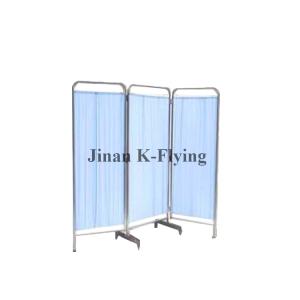 China Mobile SS Hospital Ward Folding Screen Medical Casters wholesale