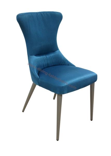 Quality Satin Fabric Upholstered Dining Chair Livingroom Chair Leisure Chair for sale