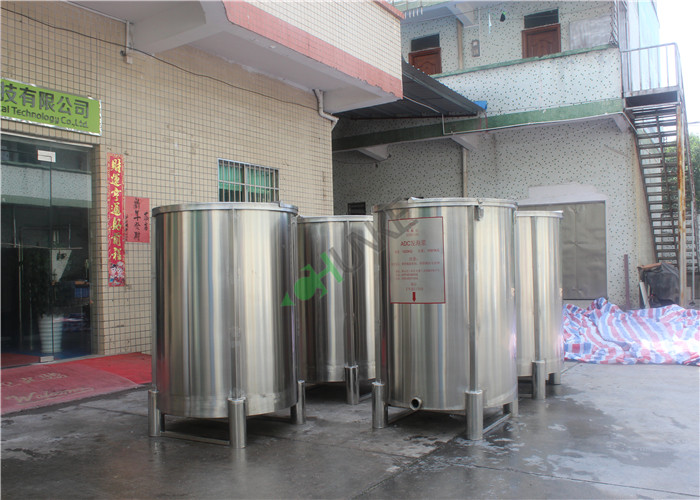 Dairy Milk Oil RO Water Storage Tank Stainless Steel with Mixer Agitator