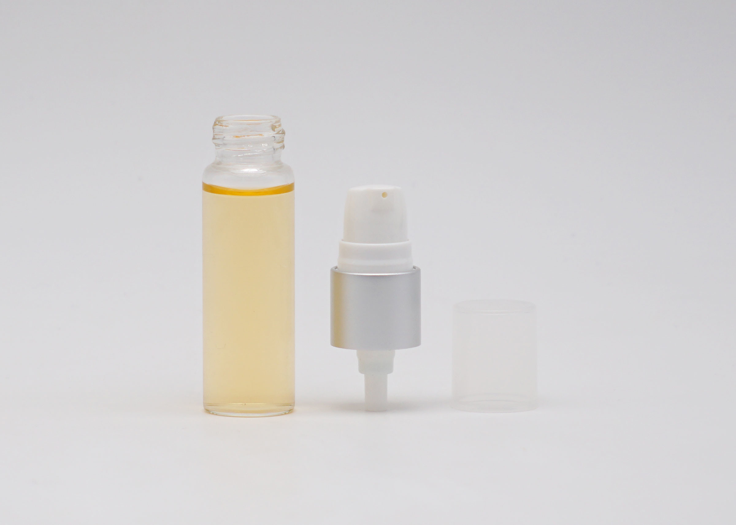 8ml Clear Perfume Sample Spray Bottles Cylinder Shaped