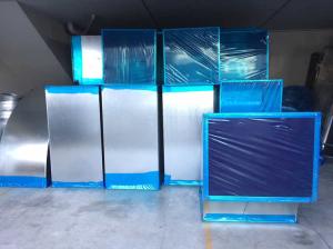 China Removable 3 Mil 36 Inch Stainless Steel Appliance Film Open Duct wholesale