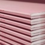 Heat Resistant 12mm Fire Rated Plasterboard For Drywall Ceiling