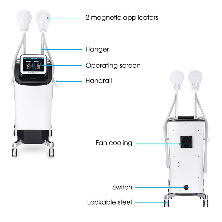 LF-445 2020 new technology hiemt ems machine High Intensity Muscle Building Body Shape Machine for clinic, salon
