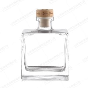 China Angel's Hand Special-Shaped Glass Fruit Juice Wine Beverage Bottles Decal 500ml 750ml Red Wine Bottle wholesale