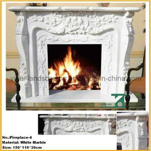 China European Style White Fireplace Mantel wholesale