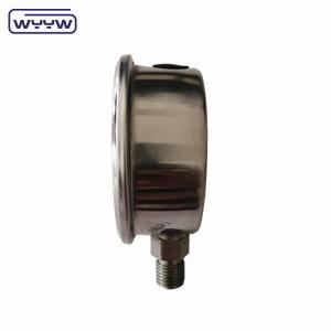 China Liquid Filled Bezel Ring Pressure Gauge Manometer 2.5% Accuracy wholesale