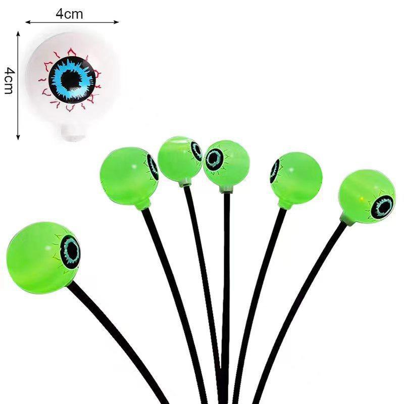 Outdoor Garden Glow LED Solar Eyeball Light for Halloween Christmas Decorative String