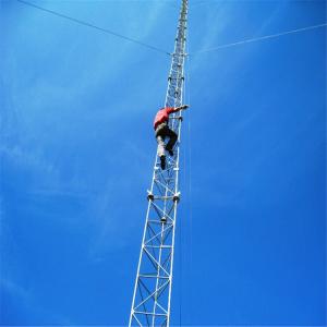 China Telecom Communication 80m Guyed Lattice Tower wholesale