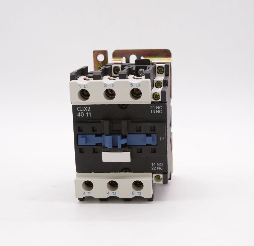 220V Coil Volt Air Condition 3 Phrase 1NO 1NC AC Contactor CJX2-4011