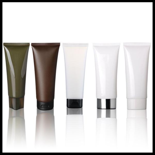 Refillable Plastic Cosmetic Container Facial Cleanser Hand / Eye Cream Soft