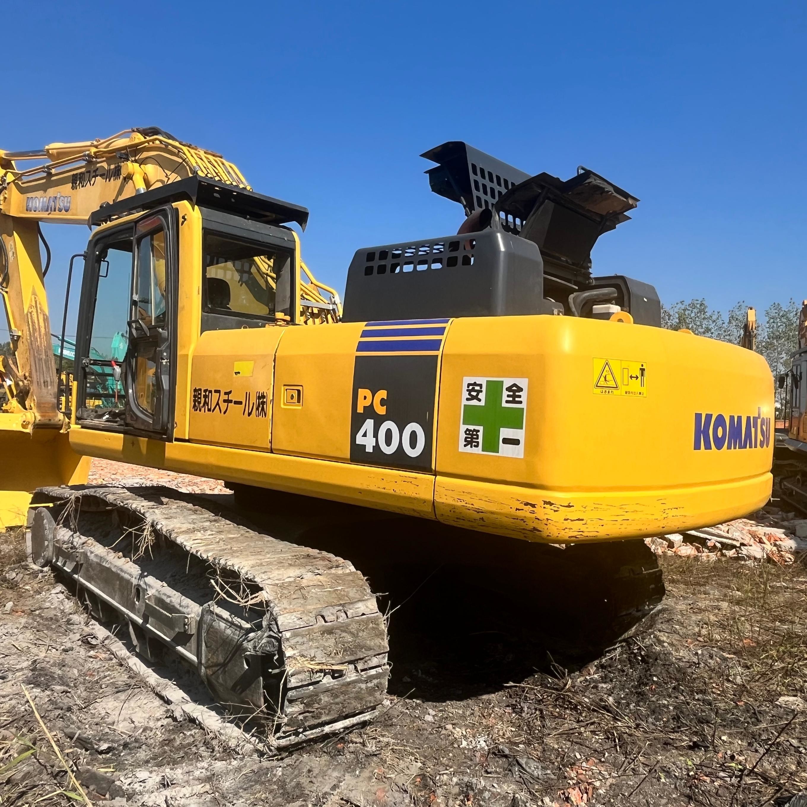 Used 40ton Heavy Duty Excavator Japan Secondhand Komatsu PC400-8 Digger Machinery