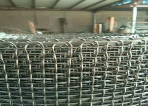 China Mine 1mm Aperture Galvanized Crimped Wire Mesh wholesale