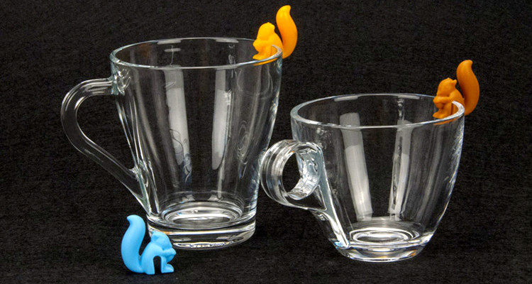Novelty Snail Shape Silicone Wine Glass Markers Excellent Fashionable Design