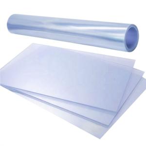 China Plastic PVC Rigid Film 0.5mm Transparent PVC Rigid Sheet 1220x2440mm wholesale