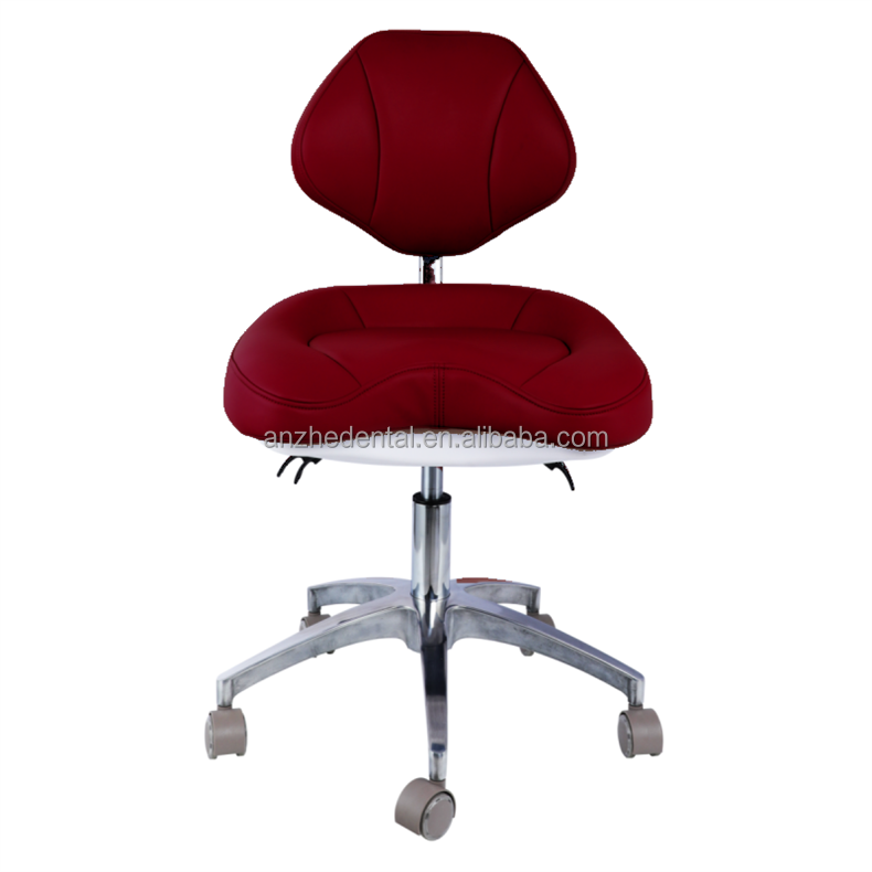 Durable Design Dentist Stool Unique Ergonomic Big Seat Dentist Chair With Wheels