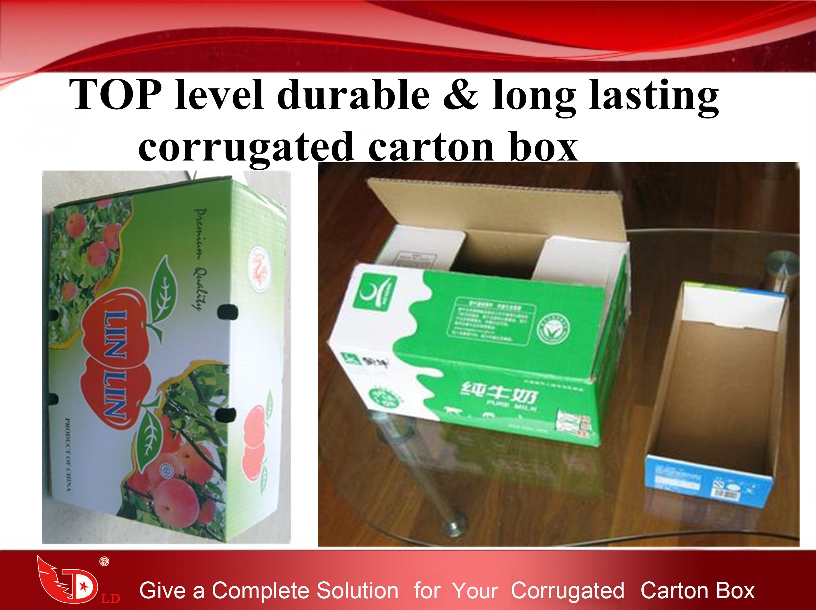 Top level durable & long lasting corrugated carton box