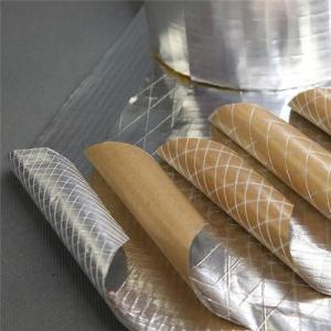 China Heat Seal Aluminum Foil Scrim Insulation Facing With Three Layers wholesale