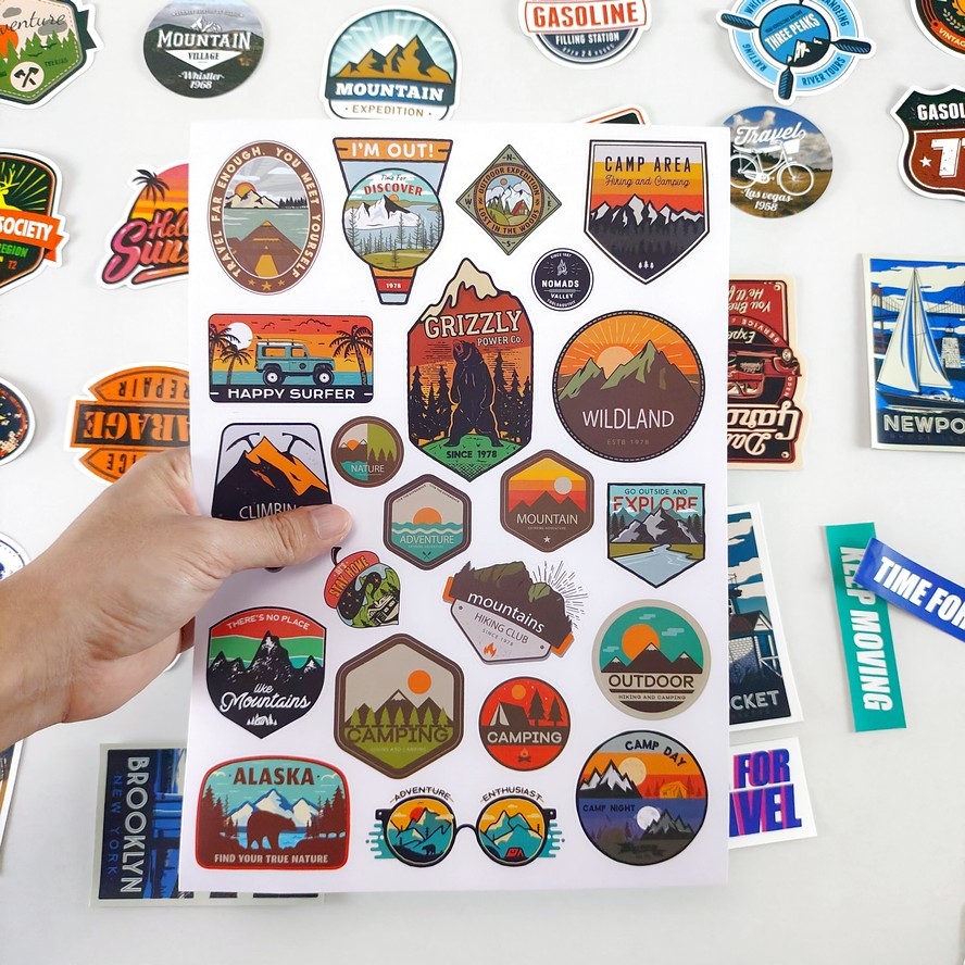 Household Cosmetic Custom Stickers Clothing Hang Tag In Classrooms