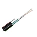 Outdoor HDPE Sheath GYXTC8S 12 Core SM Fiber Optic Cord