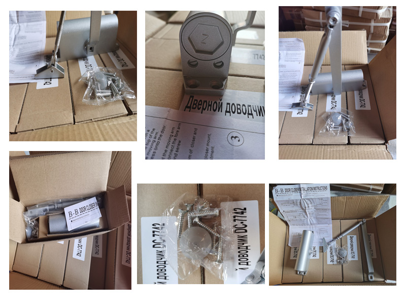 45-65kg Max Door Weight Automatic Sensor Door Closer for All Metal Steel and Plastic Doors